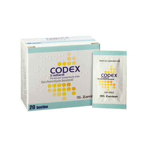 CODEX 20 BUSTE 5 MLD 250 MG