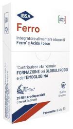 FERRO IBSA 20 FILM ORODISPERSIB