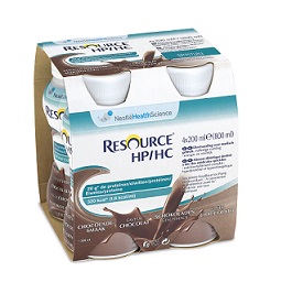 RESOURCE HP-HC CACAO 4 FLACONCINI DA 200ML