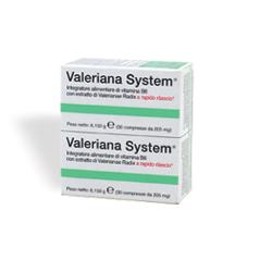 VALERIANA SYSTEM CONFEZIONE CONVENIENZA 60 COMPRESSE