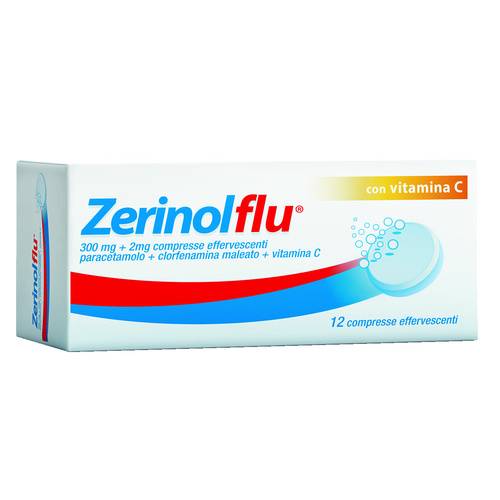 ZERINOLFLU 20 COMPRESSE EFFERVESCENTI