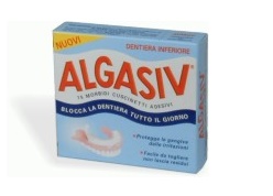 ALGASIV CUSICNETTI ADESIVI DENTIERA INFERIORE 15 PEZZI