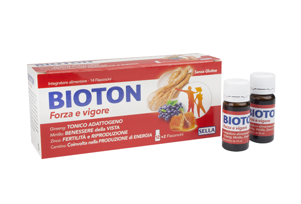 BIOTON GINSENG FORZA VIGORE 14 FLACONCINI