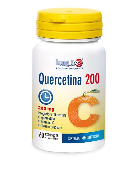 LONGLIFE QUERCETINA 200 60 COMPRESSE