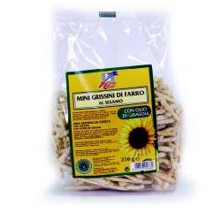 MINIGRISSINI FARRO-SESAMO 250G