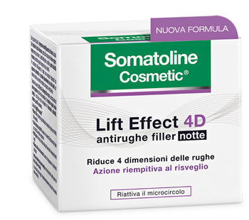 SOMATOLINE LIFT EFFECT 4D ANTIRUGHE FILLER NOTTE 50ML